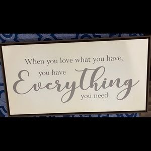Home Decor Sign
